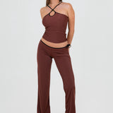 Pantalon Paola - marron