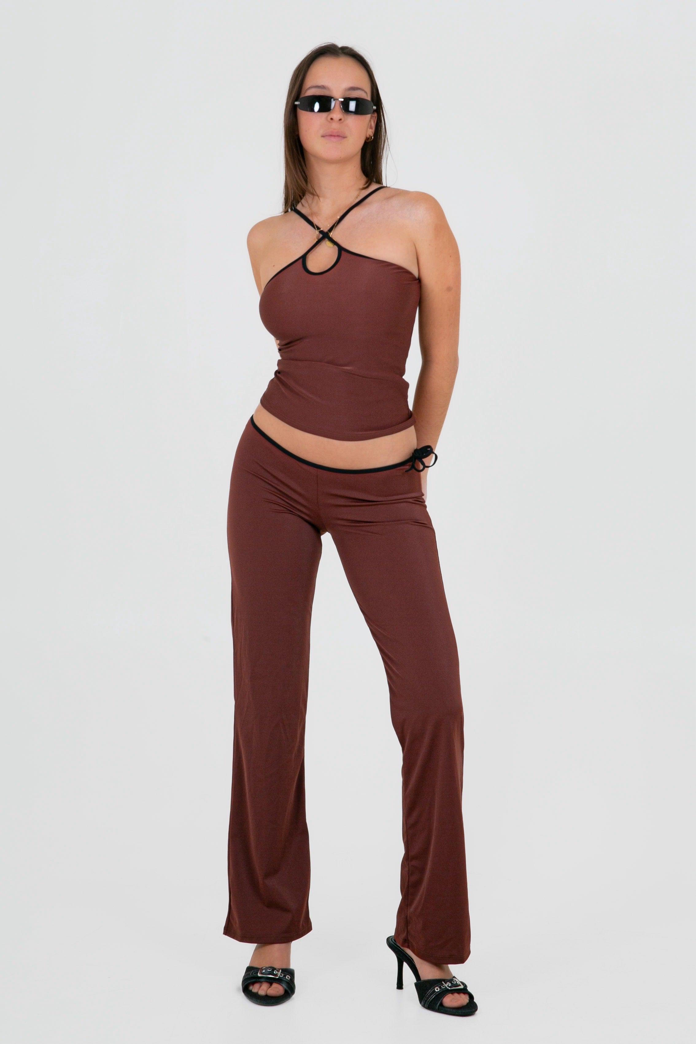 Pantalon Paola - marron