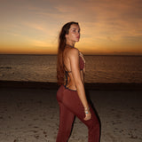 Paola - marron - pantalon