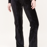 Pantalon jogging velours - noir