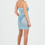 Clo - mesh transparentjupe/robe