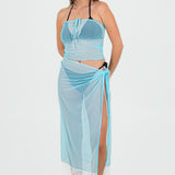 Paréo - Saona - Mesh turquoise