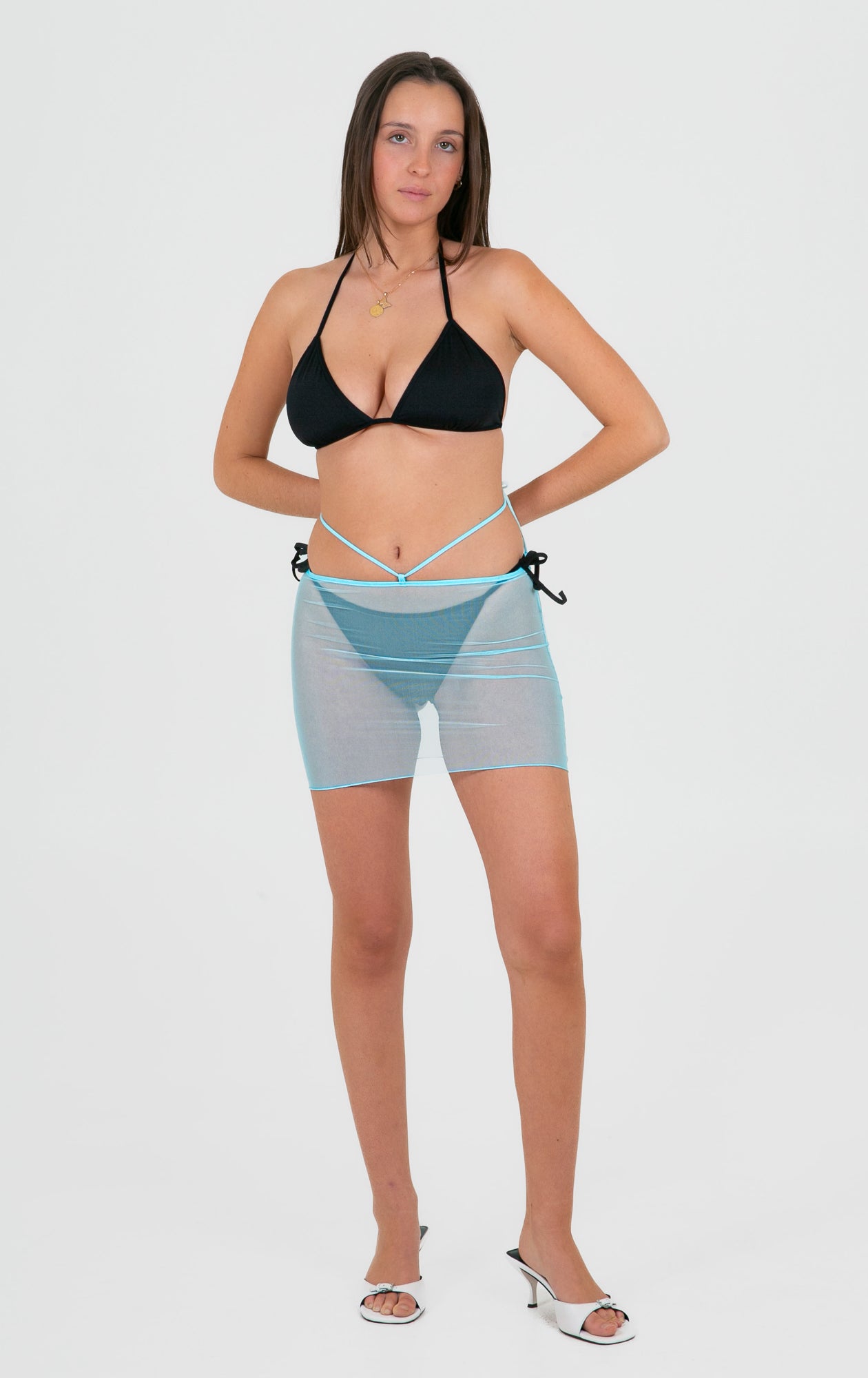 Nora - mesh turquoise