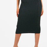 Clo - noir jacquard jupe/robe