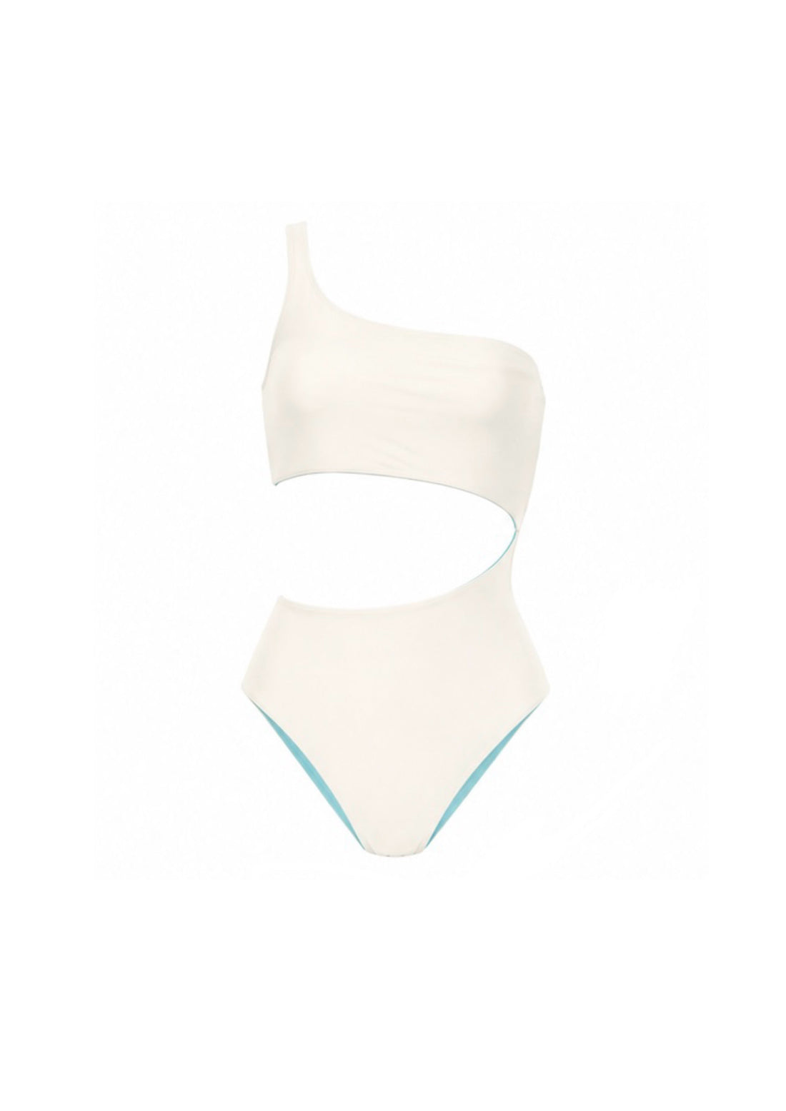 Cefalu Réversible - Turquoise/Blanc