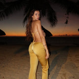 Paola - doré - pantalon