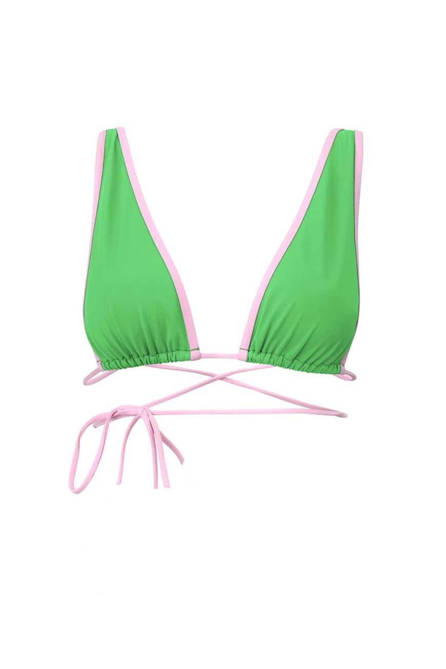 bianca - menthe et blush- haut