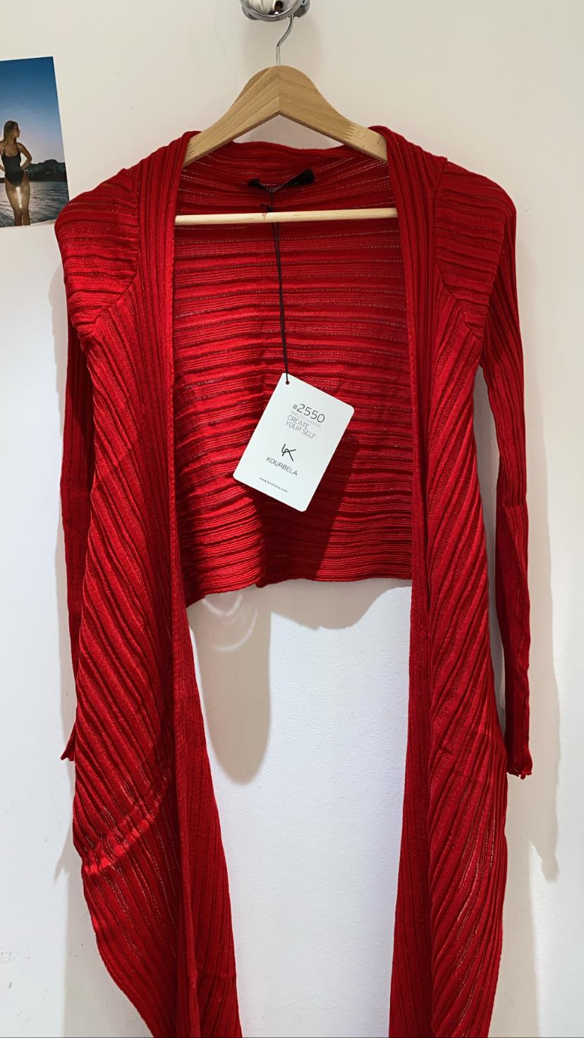 CARDIGAN one size Rouge