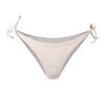 Photo détourée sur fond blanc du bas de maillot de bain Monterosso ivoire jacquard