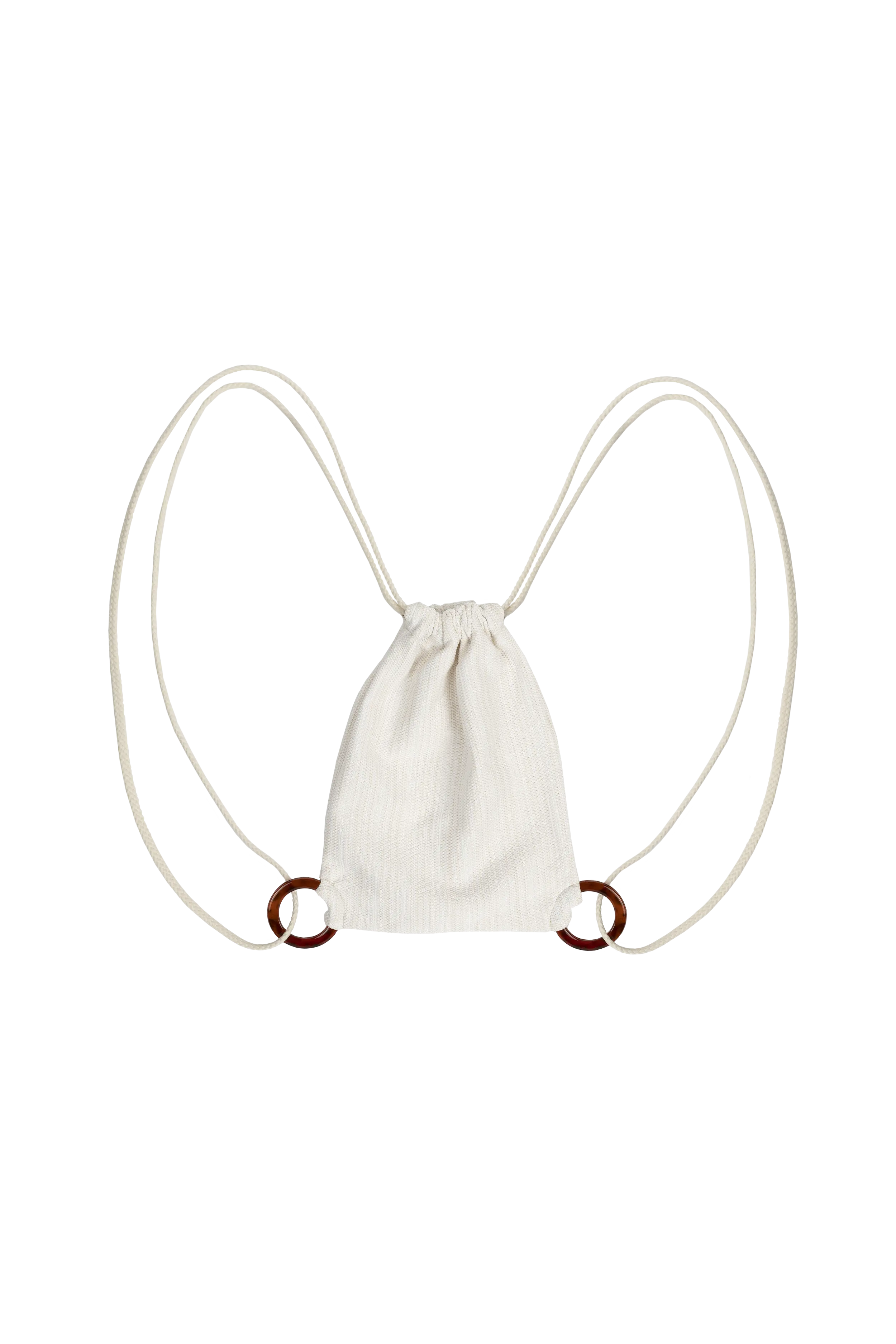 sac-à-dos mini - ivoire jacquard