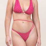 bianca - fuschia lurex - haut