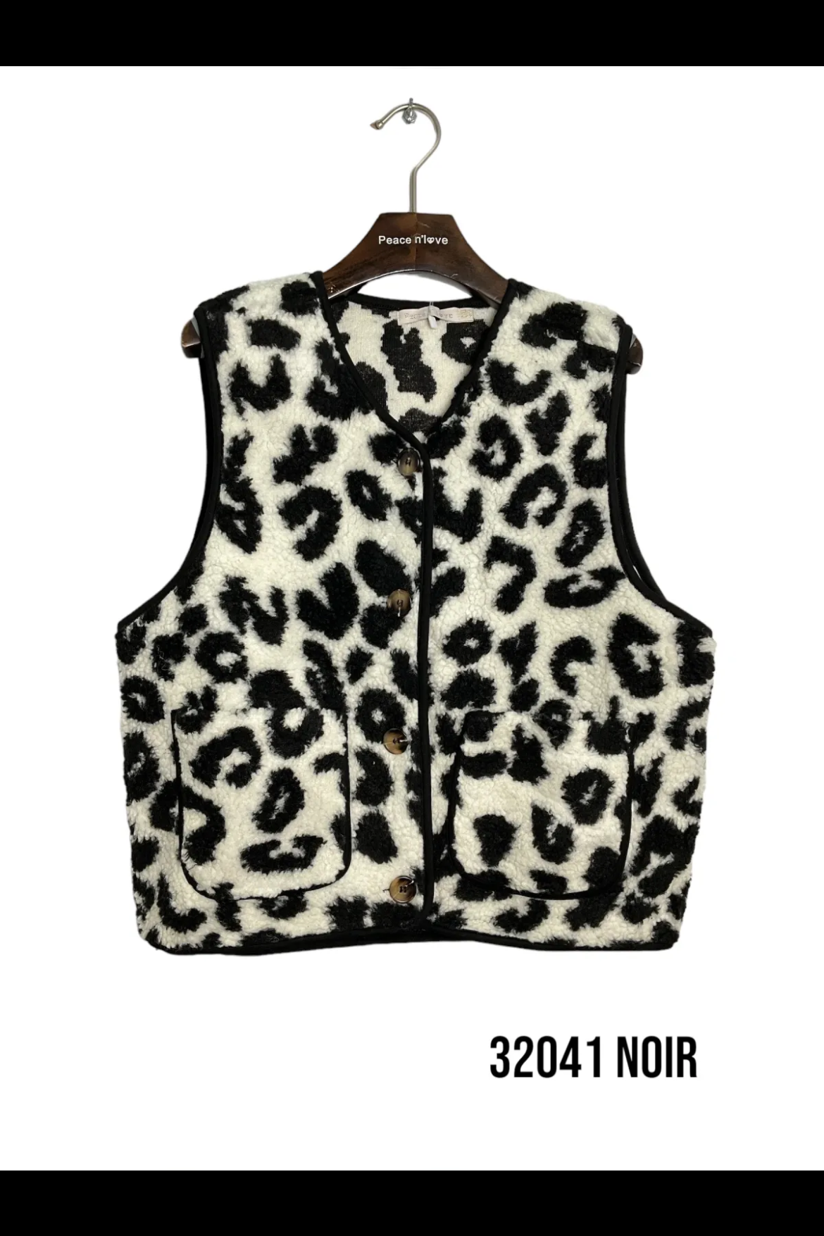 Gilet leopard