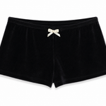 Shorty - Velours Noir