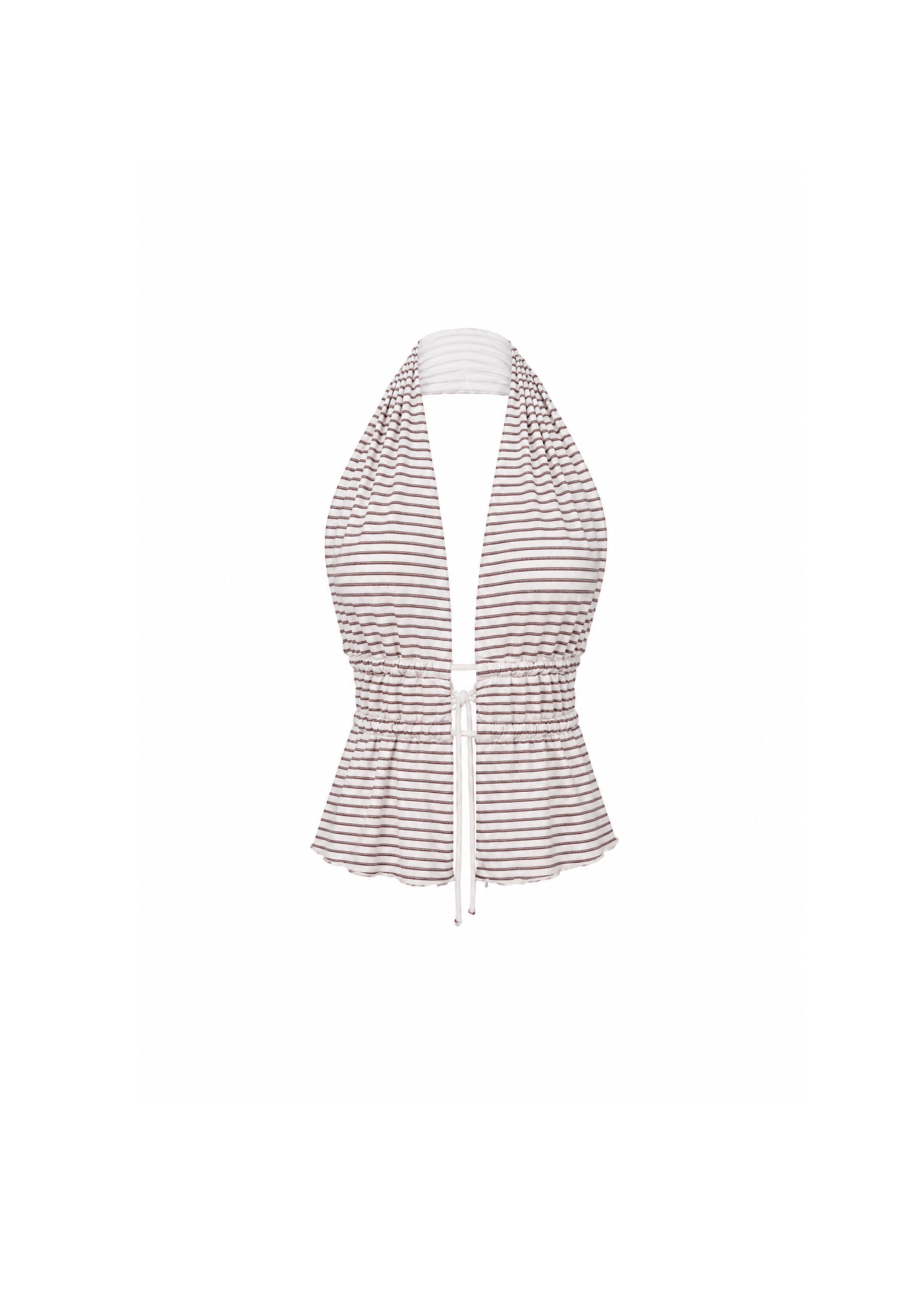 Top India - maille vanille
