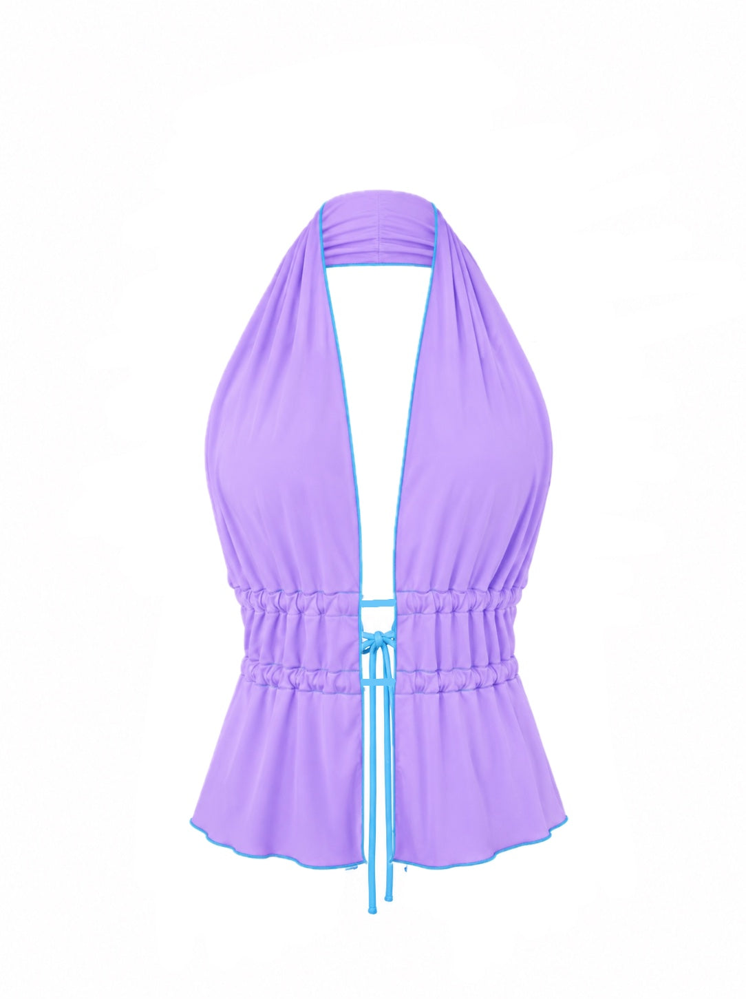 Top India - lila/turquoise