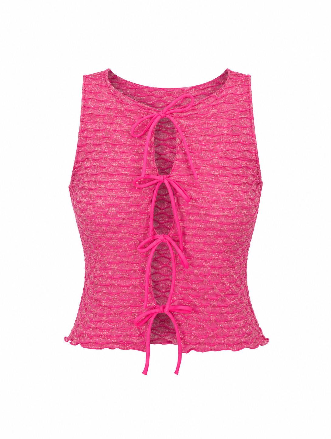 Top Léa - Fuchsia Lurex