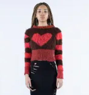 Joli pull coeur