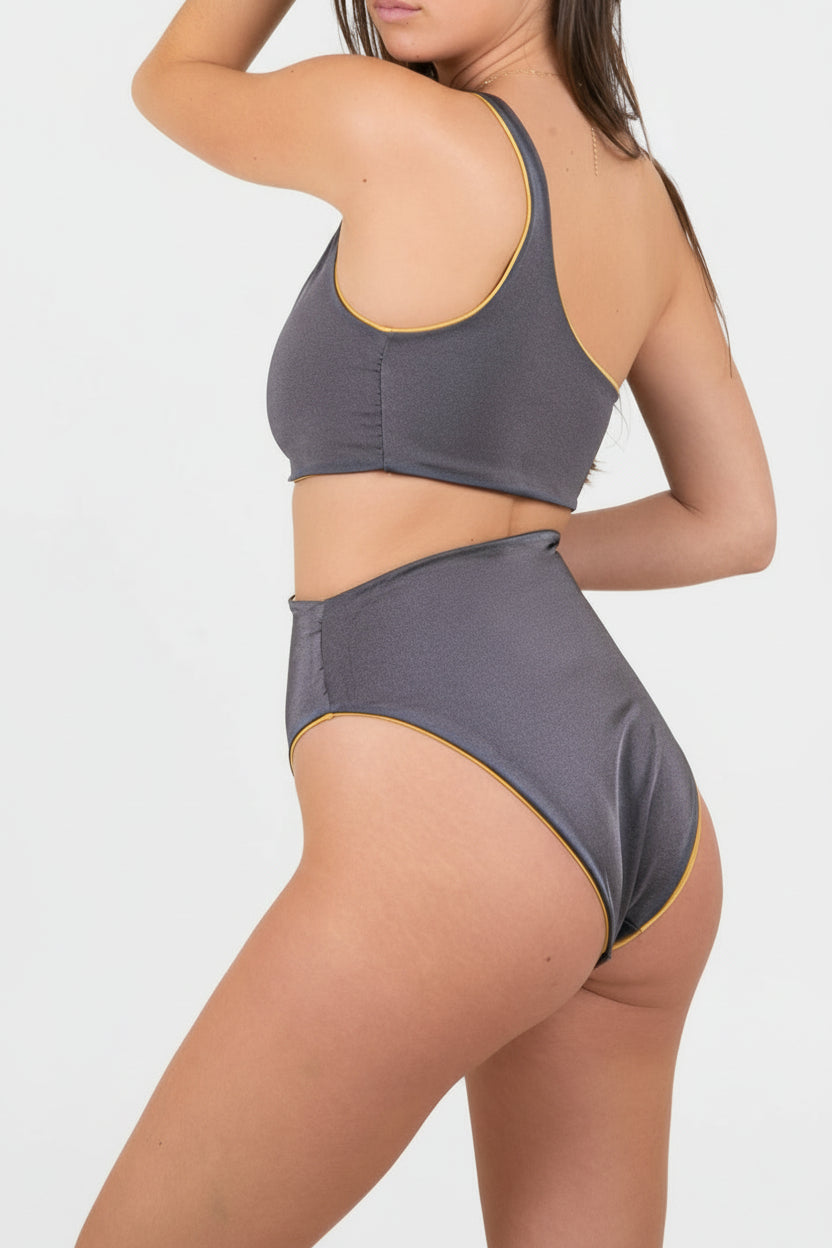 Cefalu - gold shiny / Réversible silver