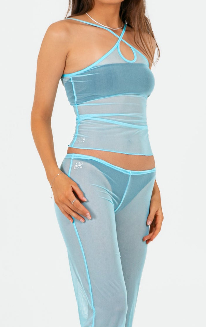 Mia - mesh turquoise