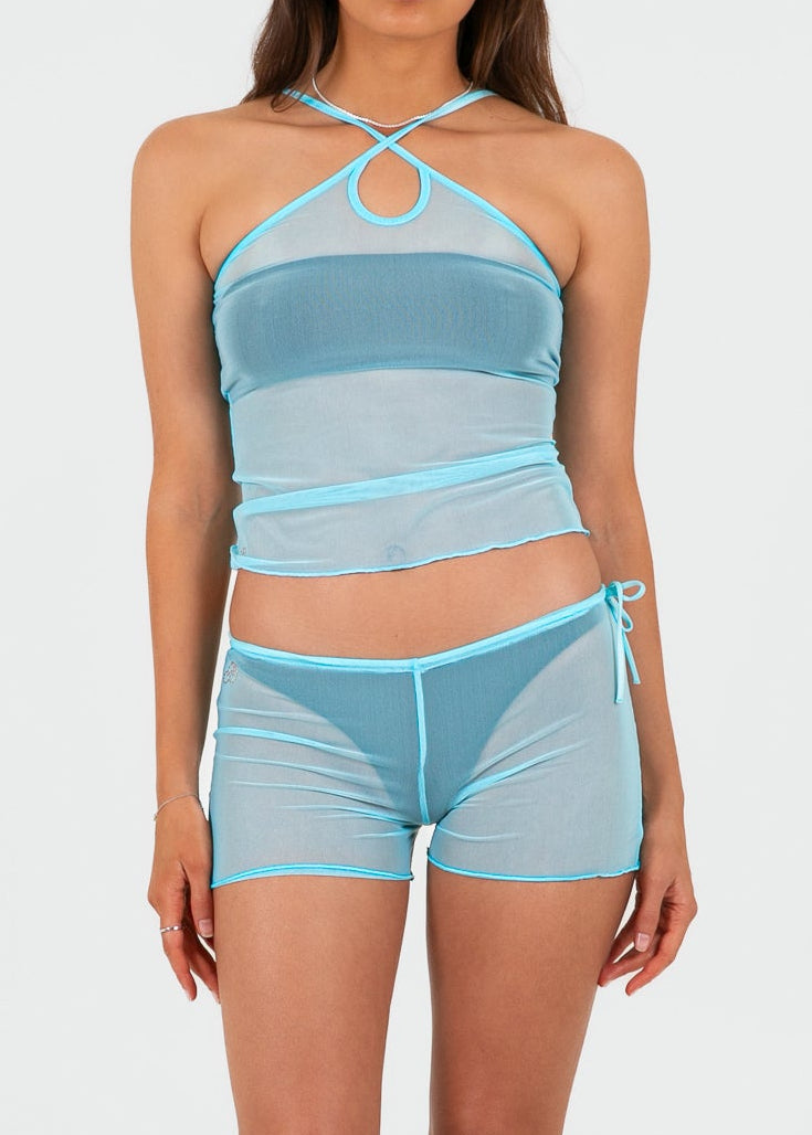Mia - mesh turquoise