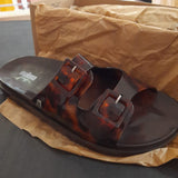 Melissa Wide Ad-Brown/Tortoise