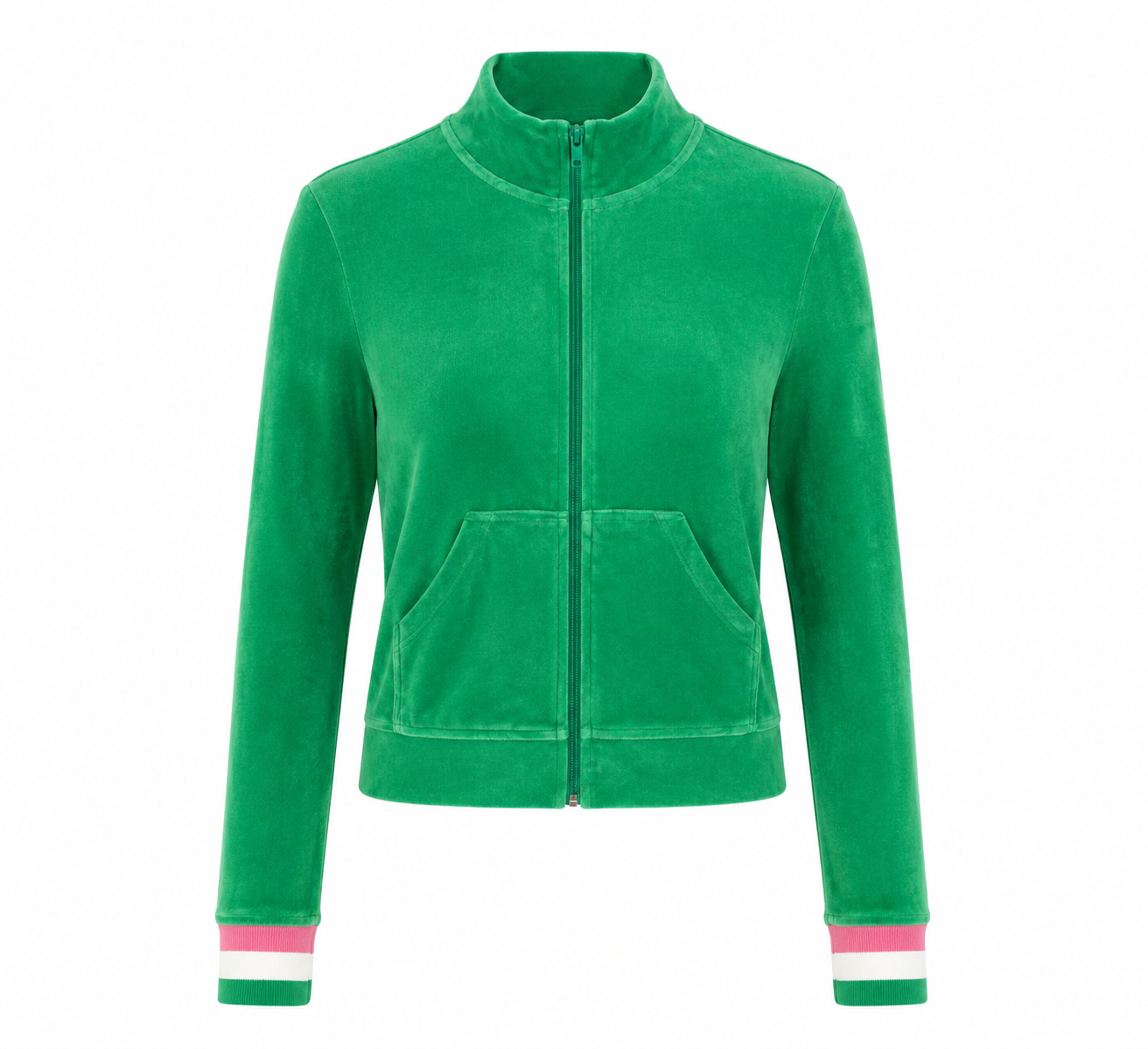 Veste Velours Col - Matcha