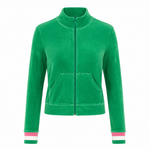 Veste Velours Col - Matcha