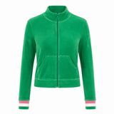 Veste Velours Col - Matcha