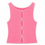 Top Léa - Velours Rose