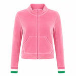 Veste Velours Col - Rose