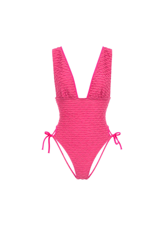 Malibu - Fuchsia Lurex