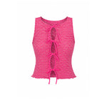 Top Léa - Fuchsia Lurex