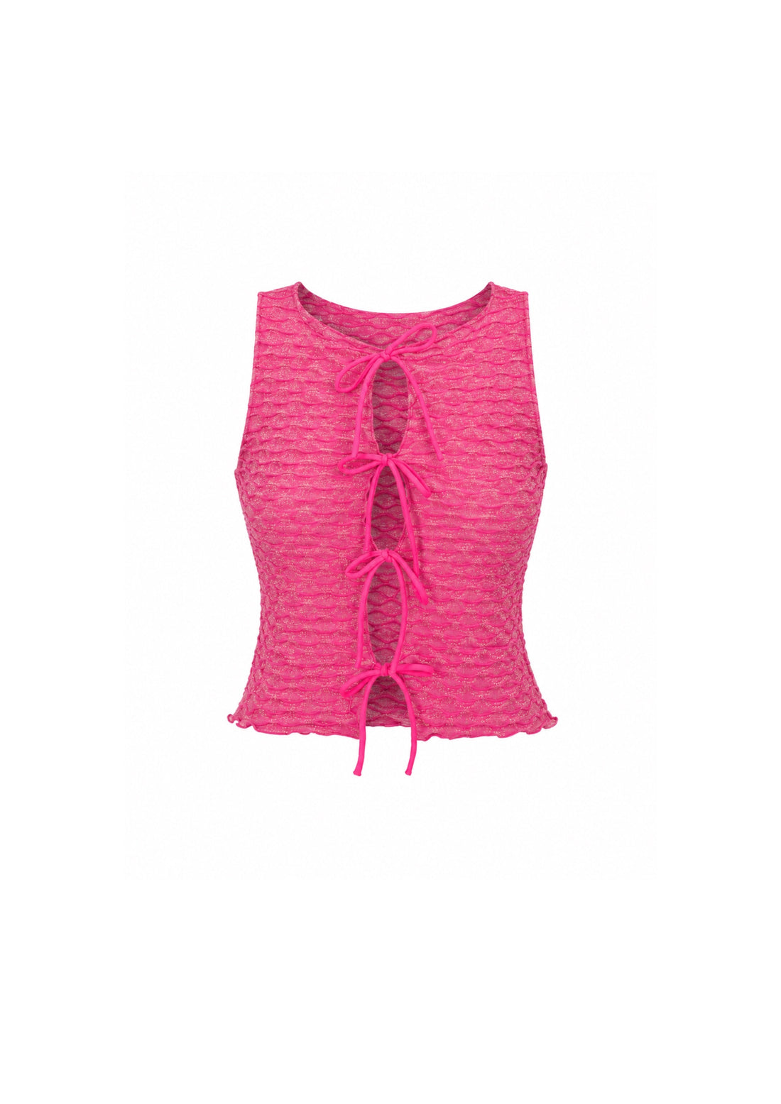 Top Léa - Fuchsia Lurex