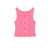 Top Léa - Velours Rose