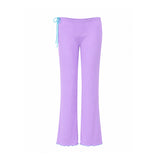 Pantalon Paola - lila/turquoise