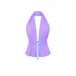 Top India - lila/turquoise