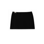 Jupe/Top Nora - Velours Noir
