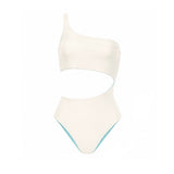 Cefalu Réversible - Turquoise/Blanc