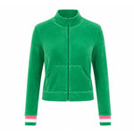 Veste Velours Col - Matcha