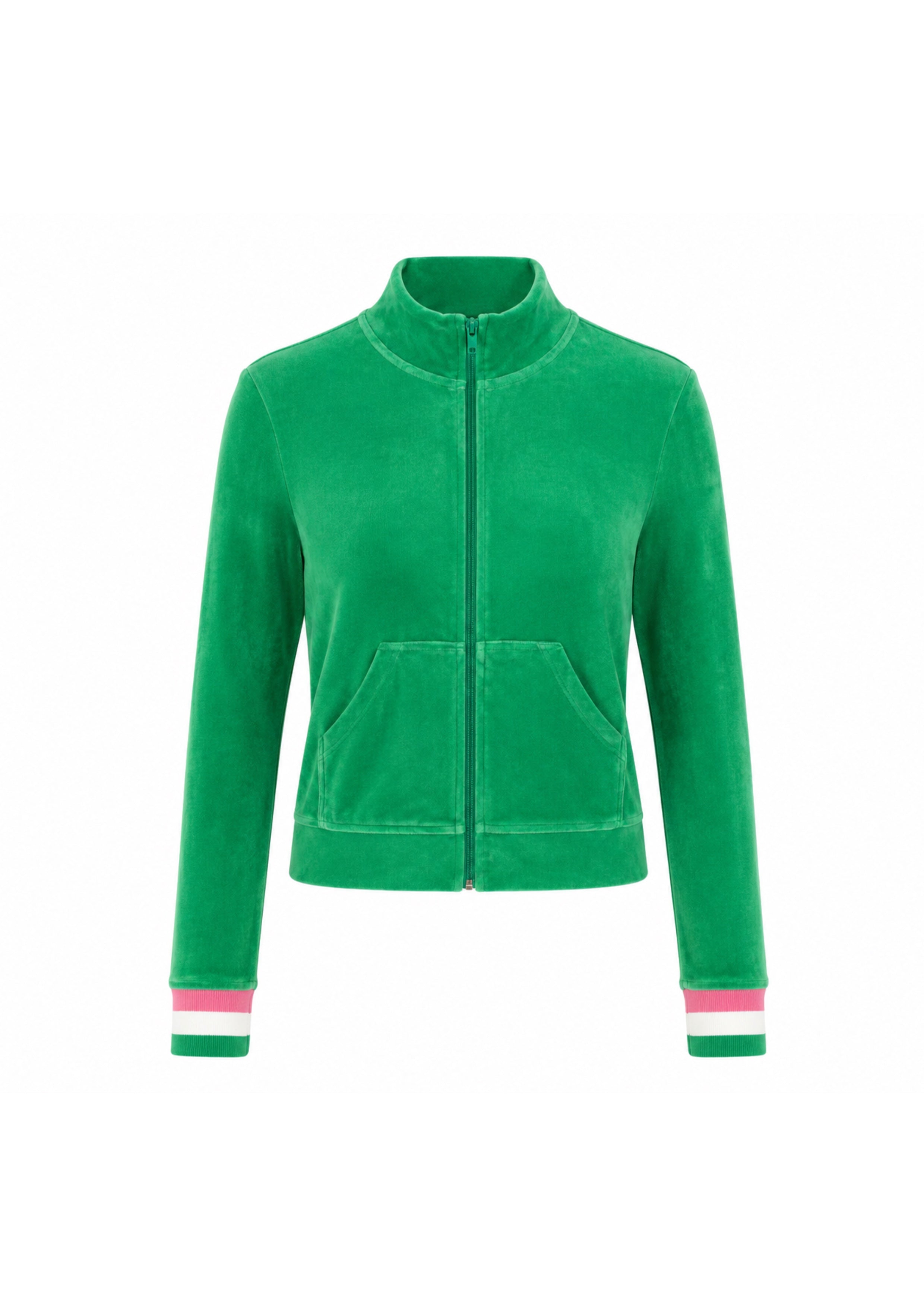 Veste Velours Col - Matcha