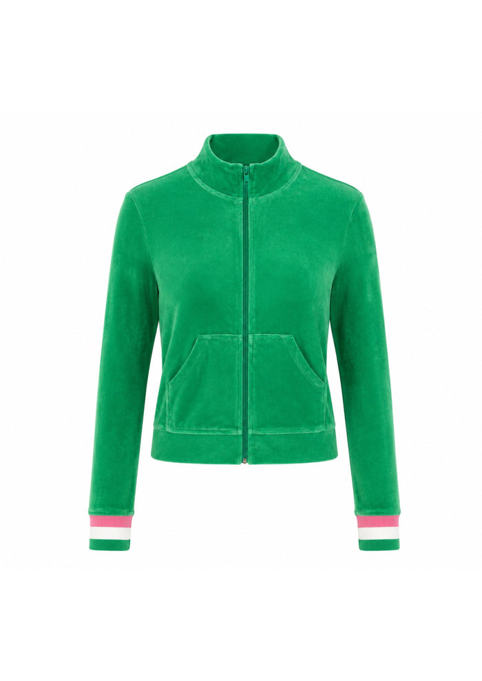 Veste Velours Col - Matcha