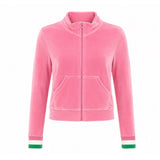 Veste Velours Col - Rose