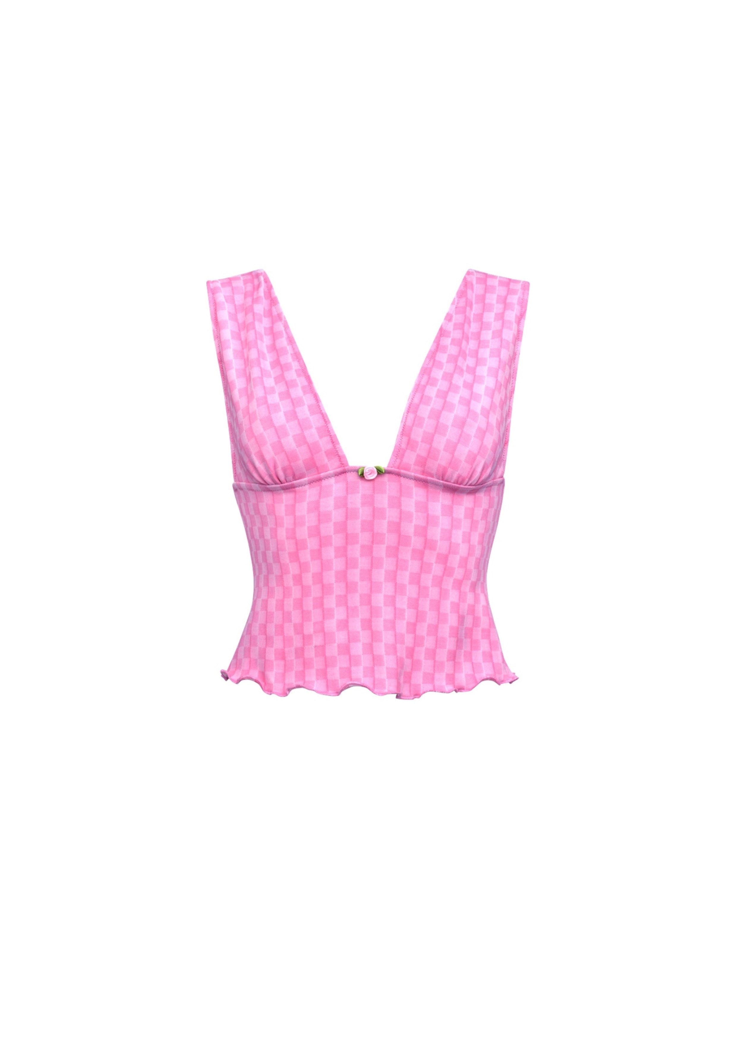 Top Saltwhistle - Vichy Rose