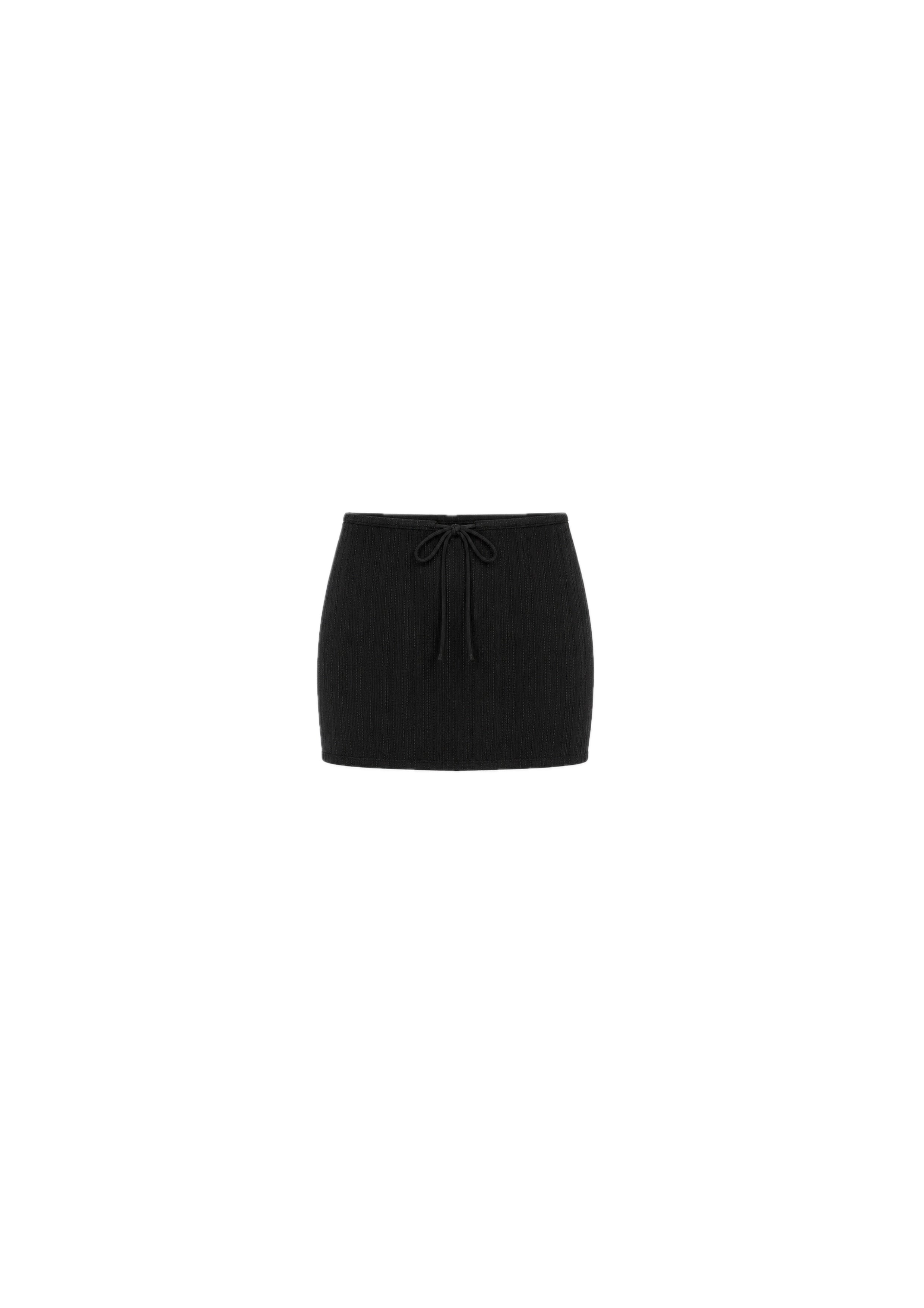 Jupe/Top Nora - Noir Jacquard