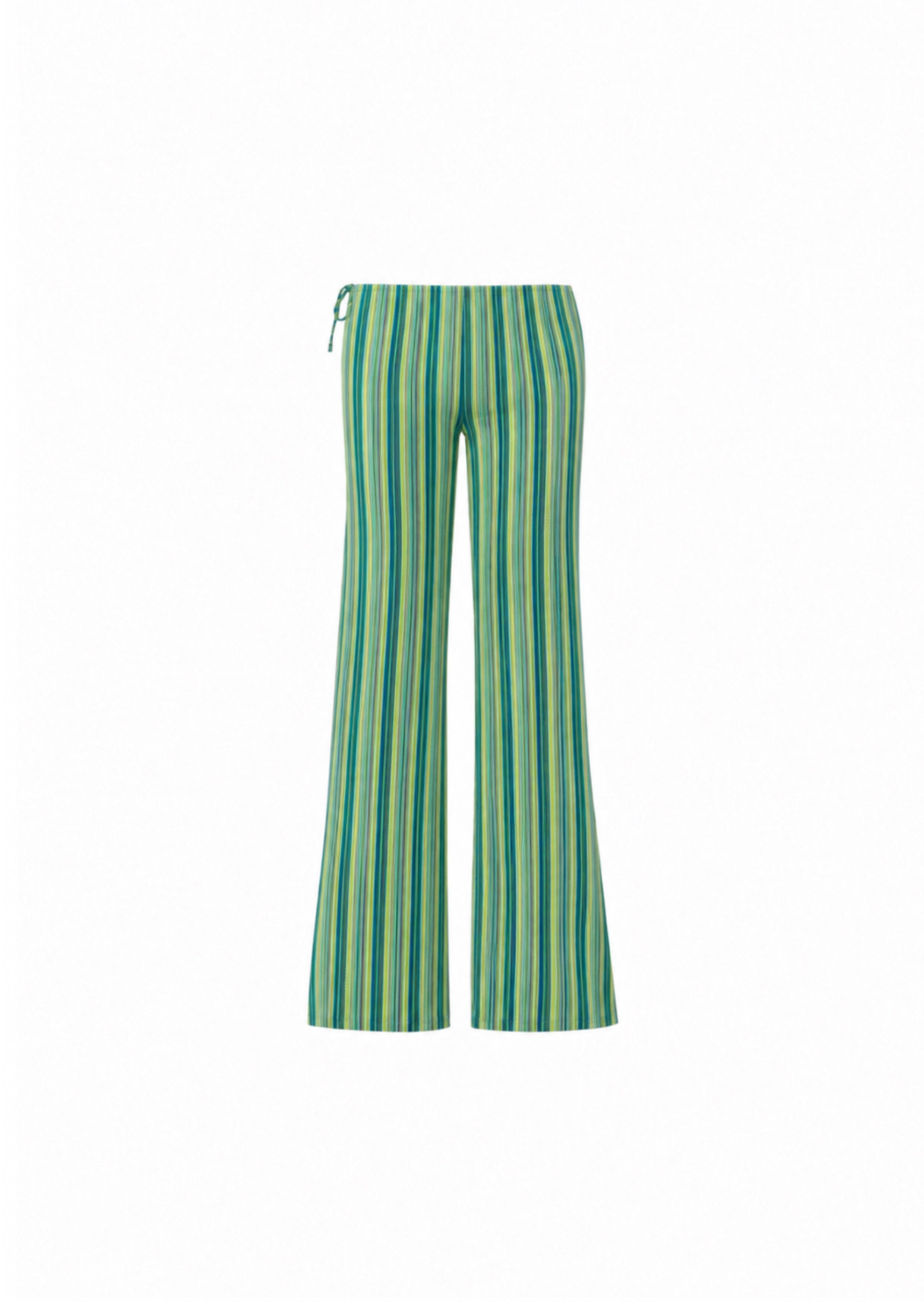 Pantalon Paola - Vert rayé