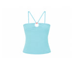 Top Mia - Mesh Turquoise