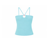 Top Mia - Mesh Turquoise