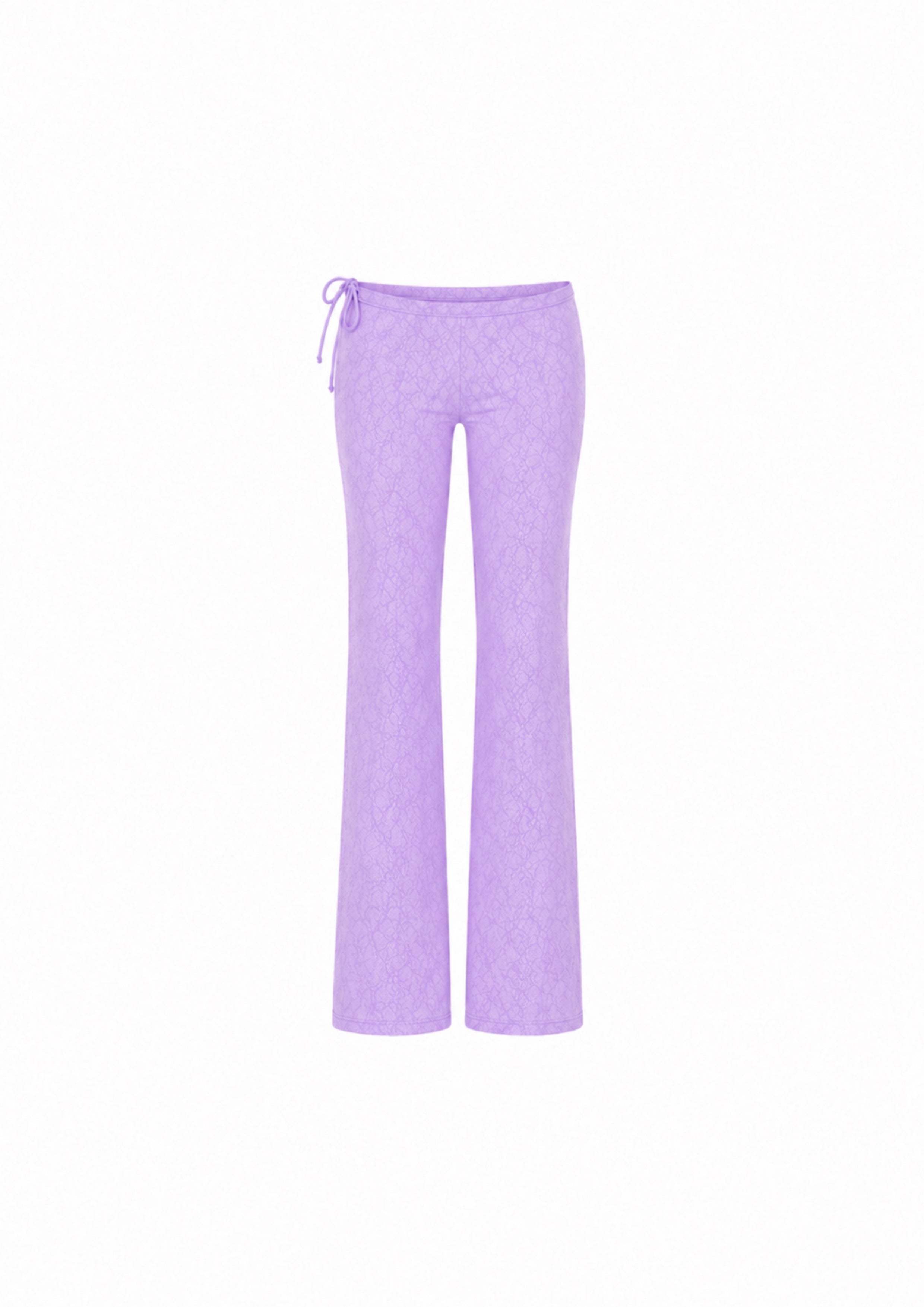 Pantalon Paola - Lila dentelle