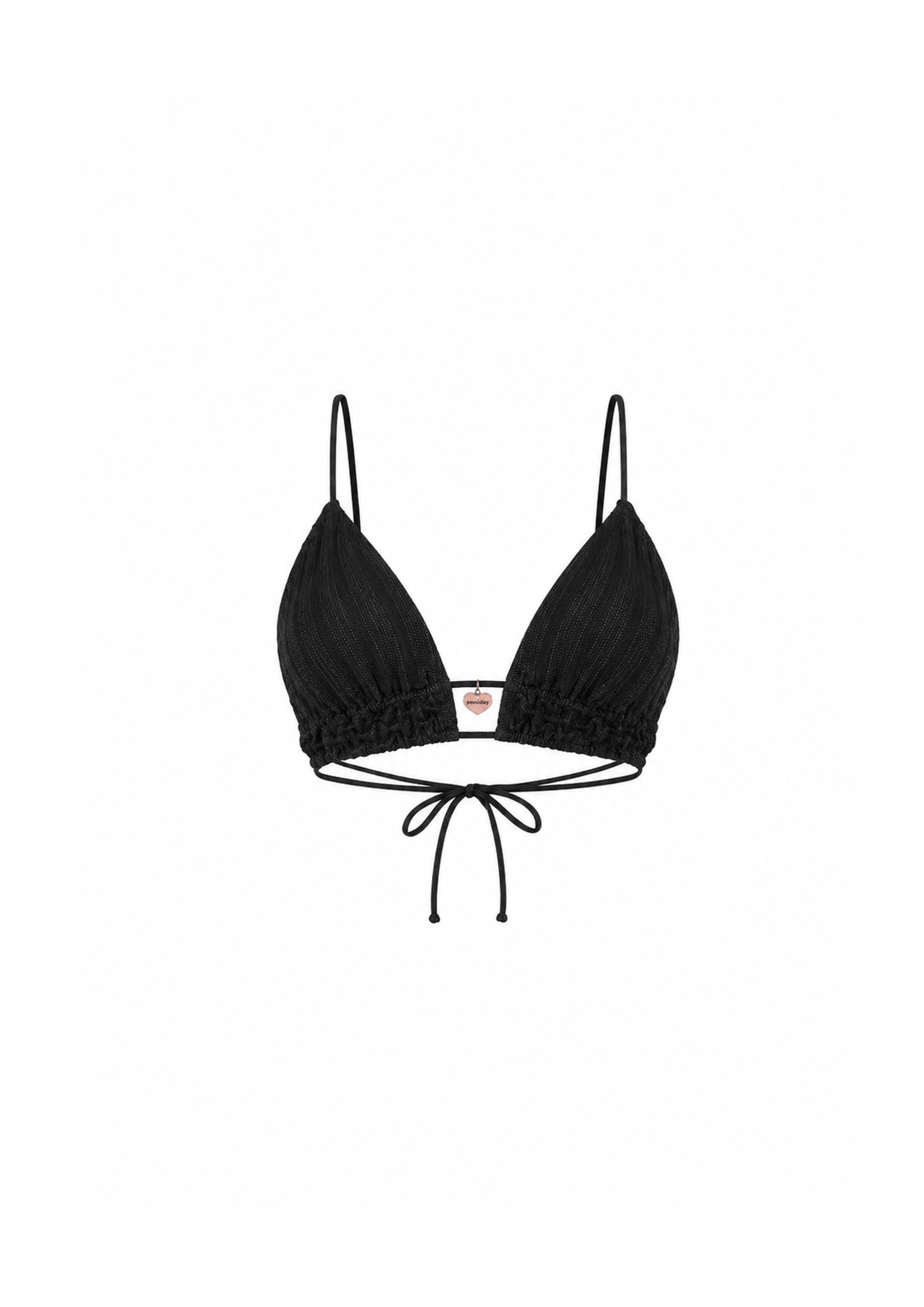 Haut Stromboli - Noir Jacquard