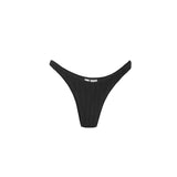 Bas Tanga - Noir Jacquard